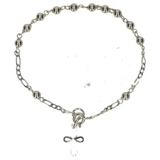 Bracelet-dizainier - argent rhodié - 4 mm + Etui