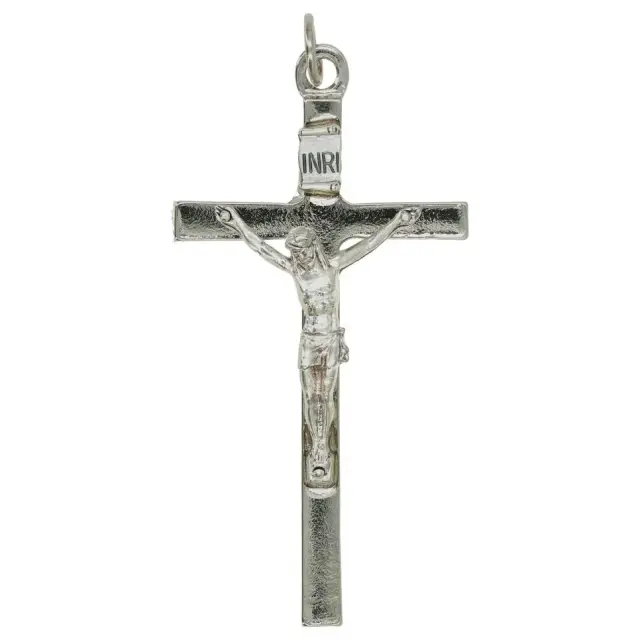 Croix - 8.5 X 4.5 cm - Métal nickelé