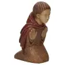 Shepherd delighted (kneeling) - 21 cm - Brown / red