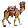 Chameau avec bagages 15 cm : crèche de Noël en bois Ulrich 15 cm