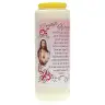 9 days candle / white / Our Father ...