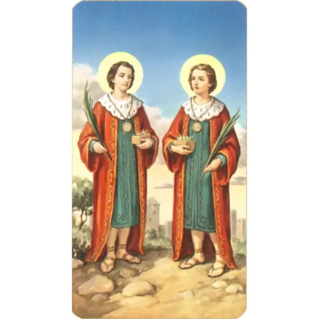 picture St Cosmes and St Damien