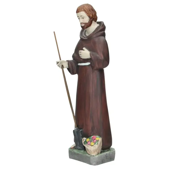 St Fiacre 30 Cm style French stone