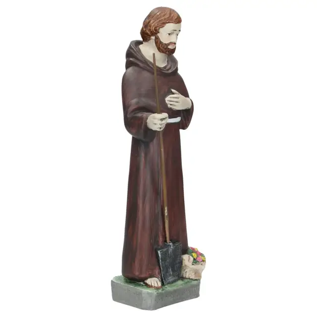 St Fiacre 30 Cm style French stone