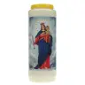 9 days candle / white / Our Lady Help of Christians