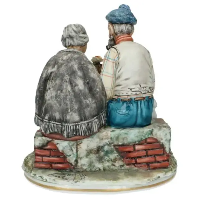 Group Old Man And Lady