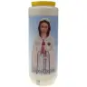 Noveenkaars / wit / OLV Rosa Mystica