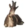 Crèche de Noël Heide Hannah : Chèvre couchée pour personnages de crèche de 20 cm Couleur