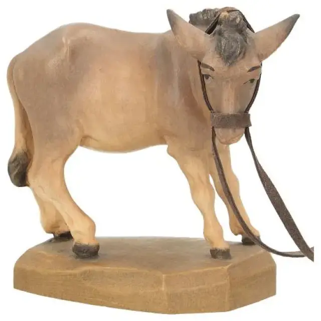 Crèche de Noël Heide Hannah : A la recherche de l'auberge - H 20 cm Couleur
