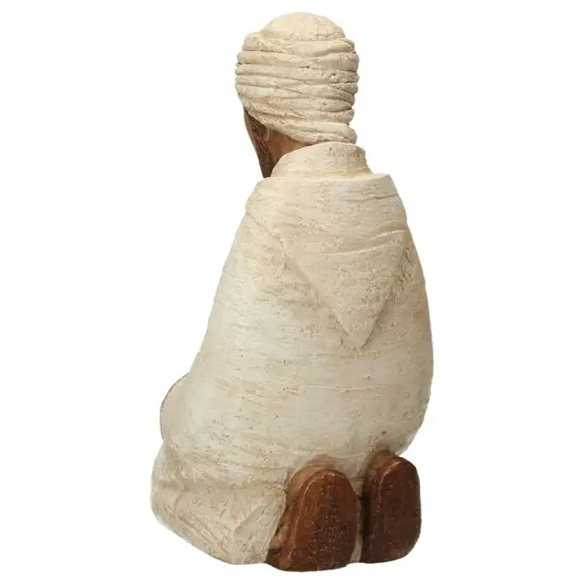 St Joseph - 27 cm - Blanc / doré
