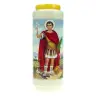 9 days candle / white / St Expedit