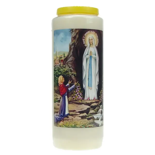 Neuvaine / blanc / Appar. Lourdes