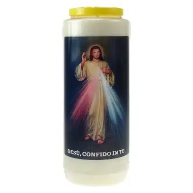 Neuvaine / blanc / Christ Miséricordieux
