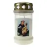 Candle 3D / CD / white / St Anthony