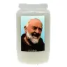 Luminaire 3J / blanc / St P. Pio