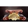 Bois Sculpté Socle Sur Pied pour statue de 20 cm Couleur