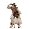 Berger Debout Mouton pour personnages de crèche de 12 cm Couleur