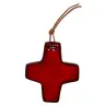 Cross Ceramics 8.5 X 7.5 cm Red