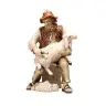 Berger/Tondeur pour personnages de crèche de 12 cm Couleur