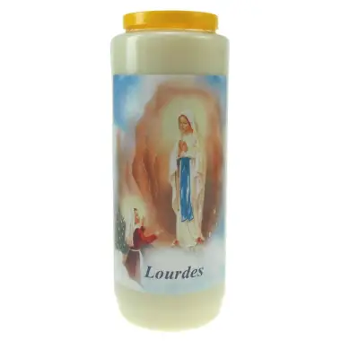 Neuvaine / blanc / Appar. Lourdes