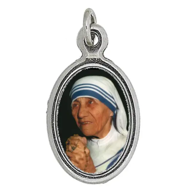 Medaille 25 mm Ov - Moeder Teresa