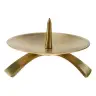 Kaarsenhouder - Diam 11.5 cm - Met Verguld