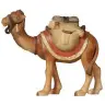 Camel + luggage : wood carving nativity scene Pema 12 cm