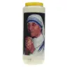 9 days candle / white / Ste Mother Teresa