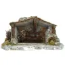 Décor pour santons de provence - Mas/étable toit 2 pentes - 21 x 10 x H 17 cm