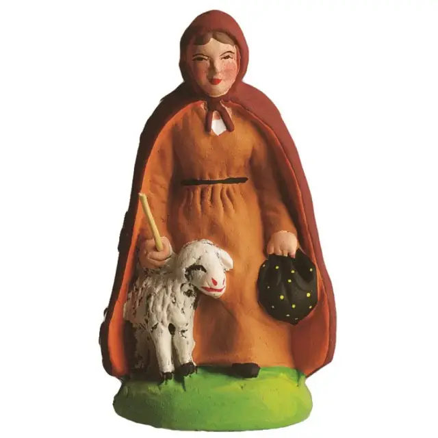 Speciale Figuren à 2 Herderin Met Cape