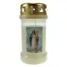 Candle 3D / CD / white / Our Lady of Rosary