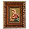 Kader / Hout Olv + Kind 12 X 10 Cm