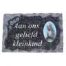 Plate of cemeteries Aan Ons Geliefd Kleinkind 9x14