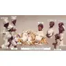 Complete crib - White
