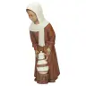Shepherdess - 32 cm - Orange and white