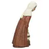 Shepherdess - 32 cm - Orange and white