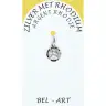 Médaille Argent Rhodié - Ange - 8 mm