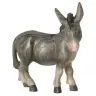 Donkey : wood carving nativity scene Pema 12 cm