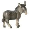 Donkey : wood carving nativity scene Pema 12 cm