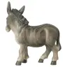 Donkey : wood carving nativity scene Pema 12 cm