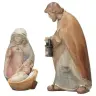 Sainte Famille : crèche de Noël en bois Pema 12 cm