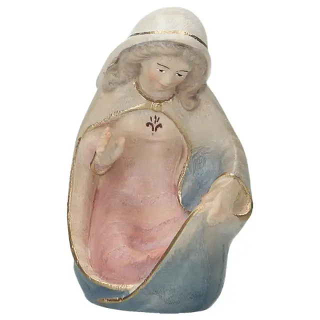 Sainte Famille : crèche de Noël en bois Pema 12 cm