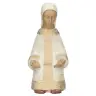 Peasant Virgin - 27cm - White / gold