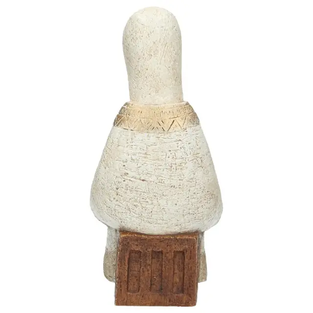Vierge Paysanne - 27cm - Blanc / doré