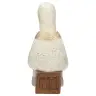 Peasant Virgin - 27cm - White / gold
