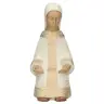 Peasant Virgin - 27cm - White / gold