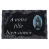 Plaque Cimetiere A Notre Fille Bien-Aimee 9x14