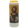 Noveenkaars / wit / Pantocrator ikoon