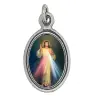Medaille 25 mm Ov - Barmhartige Kristus