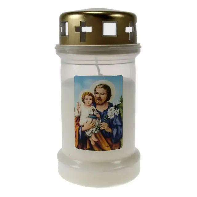 Bougie 3J / CD / blanc / St Joseph